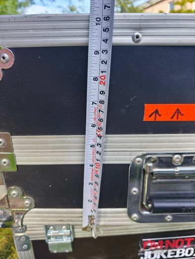 DJ mixer flightcase