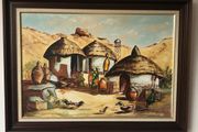 African oil painting