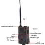 2G GSM MMS SMTP Hunting Trail Camera Cellular Mobile 16MP 1080P Photo Traps Wild Farm Farming Camera HC300M Wireless Wildlife Surveillance Image 2