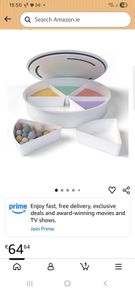 Inspire My Play Tray  with Lid  toddler Messy Play Tray for Toddlers - Kids Sensory Play Bowls - Developmental Sensory Toy