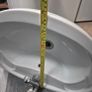 bathroom basin with pedestal Image 4