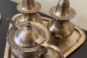 Silver Plated cruet Set