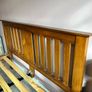 Solid wood King bedframe Image 3