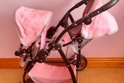 Silver Cross twin buggy