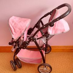 Silver Cross twin buggy
