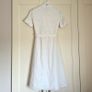 Sezane Adele white embroidered floral dress 36 Image 2