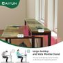 48 Inch Computer Desk with Monitor Stand with Power Outlets & Adjustable LED Image 3