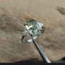 Green Amethyst ring - size 7 Image 3