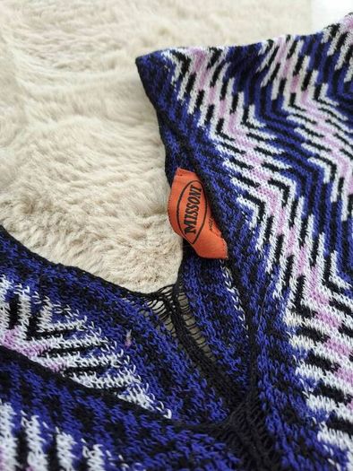 Missoni Designer Poncho Kaftan Swim Coverup