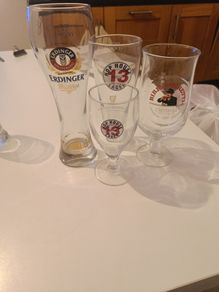 Beer glasses