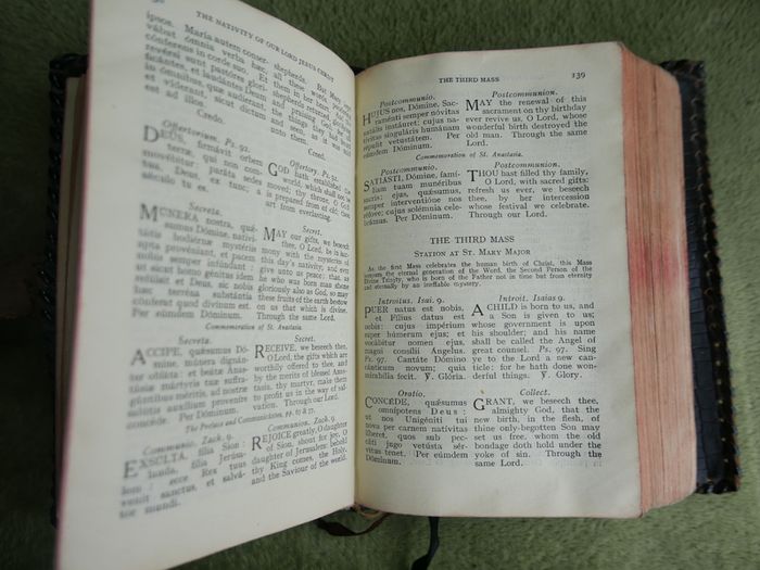 The Roman Missal; in Latin and English for every day of the year Dublin 1948