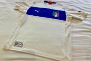 Junior white national team Italy Italian soccer jersey 12