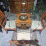 table+4 chairs+cabimet display Image 5