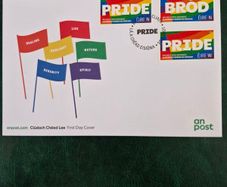 An Post Pride 2021 first day cover