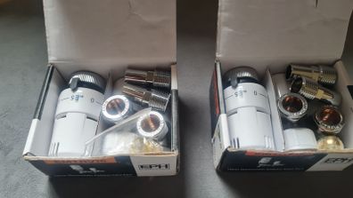 2 thermostats for radiators