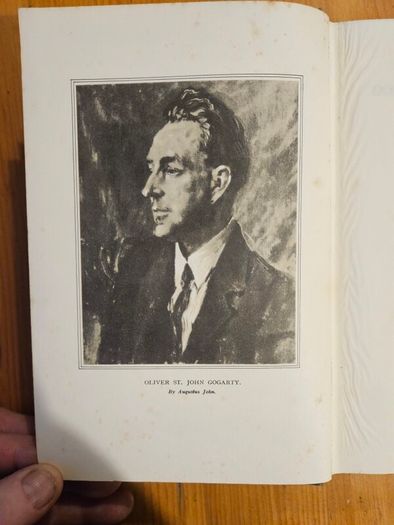 As I Was Going Down Sackville Street. A Phantasy In Fact. By Oliver St. J. Gogarty. First Edition 1937 Hardback In Good Condition.  See Photos For Same.