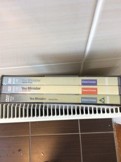 Yes Minister. Complete Box Set Four Disc Set. Brand New In Plastic. Collect In Dublin Or Receive Via Post.