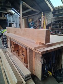 French White Oak Beams