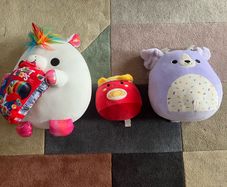 3 squishmallows
