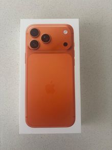 Apple iPhone 17 Pro Max 512GB Cosmic Orange and Case