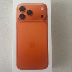 Apple iPhone 17 Pro Max 512GB Cosmic Orange and Case