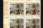 2001 Ireland Kinsale 1601 (Nine Years Wars) 41c/32p Commemorative Stamps Plate Block 1B1B1B1B Mint Never Hinged (MNH)