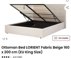 160x200 Bed for sale (not full bed)