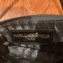 Karl Lagerfeld Mini Hand bag - Wristlet Black with patent trim - excellent condition Image 5