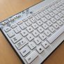 Logitech K360 Wireless Keyboard White Pattern Image 7