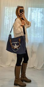 Canvas Tote Bag Navy - BRAND NEW