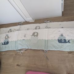 Cot bumper Vertbaudet set