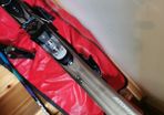 Atomic skis, gipron poles and storage bag