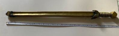 Decorative brass sword potentially a 19th century French artillery short sword or a reproduction