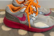 Nike Kaishi Pink, Orange &amp; Silver runners