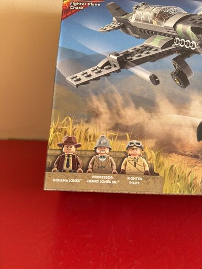 lego Indiana jones fighter plane chase 77012