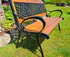 Cast iron Garden Bench