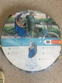 Bike cover for child seat