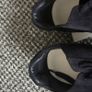 Cos navy trainers sneakers Image 3