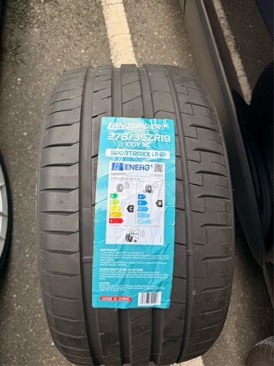 2x new tyres 275/35ZR19