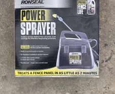 Ronseal Fence sprayer
