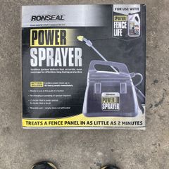 Ronseal Fence sprayer