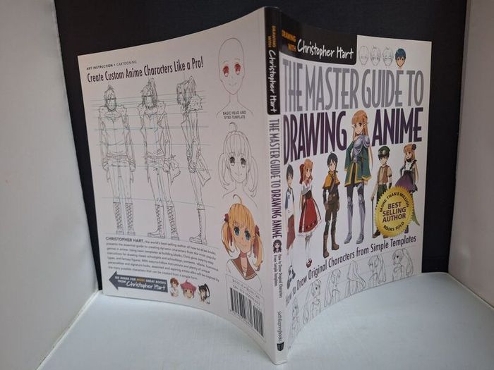 SALE! THE MASTER GUIDE TO DRAWING ANIME How to draw original characters from simple templates by Christopher Hart