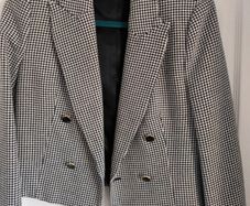 Zara jacket houndstooth
