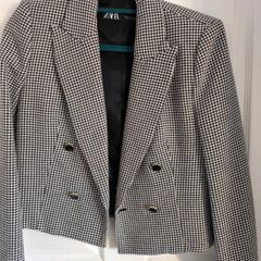 Zara jacket houndstooth