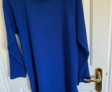 Aquascutum Cobalt blue Tunic/ Jumper