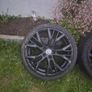 Beautiful Black VW Wheels (full set) Image 3