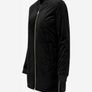 Urban Classics Velour Coat Black Image 5