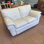 2 seater leather sofa Image 2