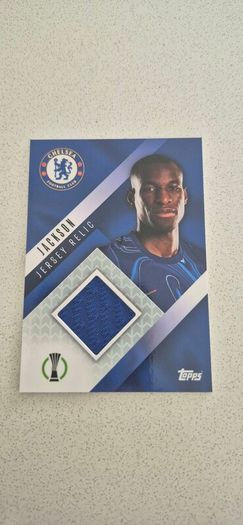 Match Attax Extra 24/25 Nicolas Jackson Jersey Relic Card