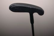Non branded black putter golf club